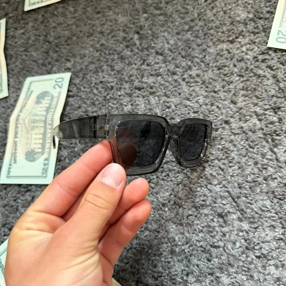 Unbranded Men's Black and Brown Sunglasses